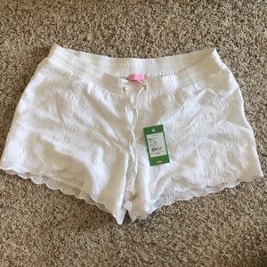 NWT Lilly Pulitzer Baybreeze Embroidered Shorts
